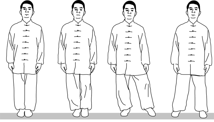 簡化24式太極拳 ０ 予備勢